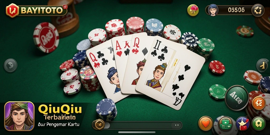 Tampilan gameplay QiuQiu yang seru di BAYITOTO.