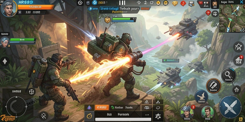 Tampilan gameplay HR89 yang menarik dan penuh strategi.