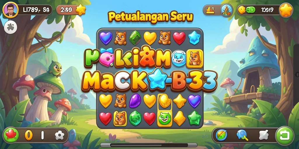 Tangkapan layar gameplay LI789 yang seru dan penuh warna.