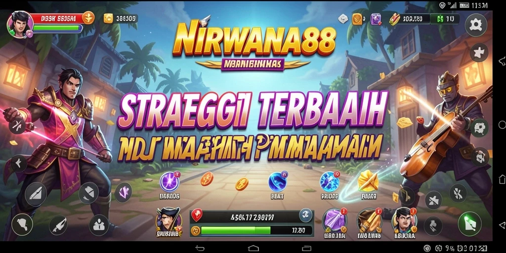 Tampilan gameplay NIRWANA88 dengan strategi yang menegangkan.