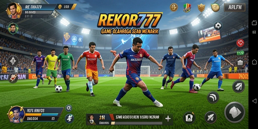 Tampilan gameplay seru dalam REKOR777 yang menguji keterampilan olahraga.