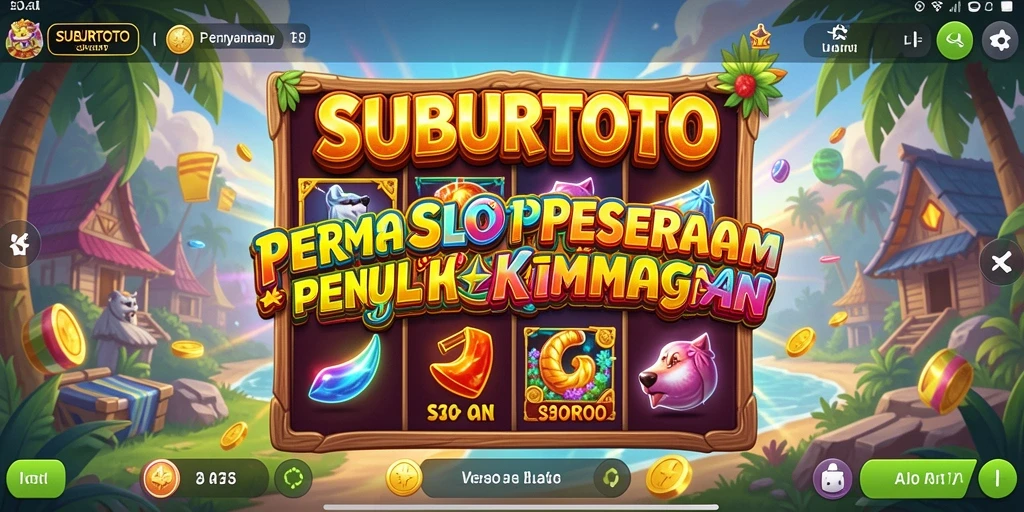 Tangkapan layar gameplay SUBURTOTO yang menampilkan putaran Slot yang mengasyikkan.