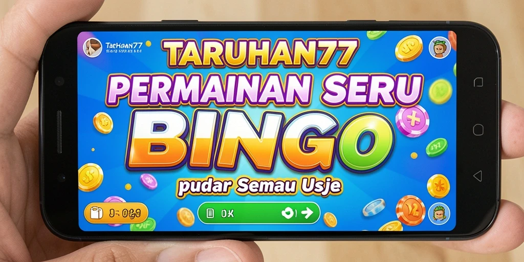 Tampilan gameplay Bingo yang mengasyikkan dan interaktif.